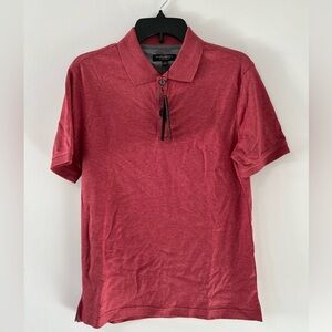 Men's banana republic Red Polo Shirt small‎ luxury touch
